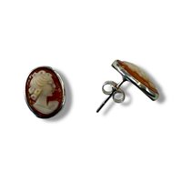 Ohrringe Mandile 1922 Dame Cammei  in Silber Conchiglia 2MORCM14 - 2MORCM14